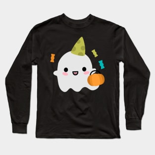 Candy Ghost Long Sleeve T-Shirt